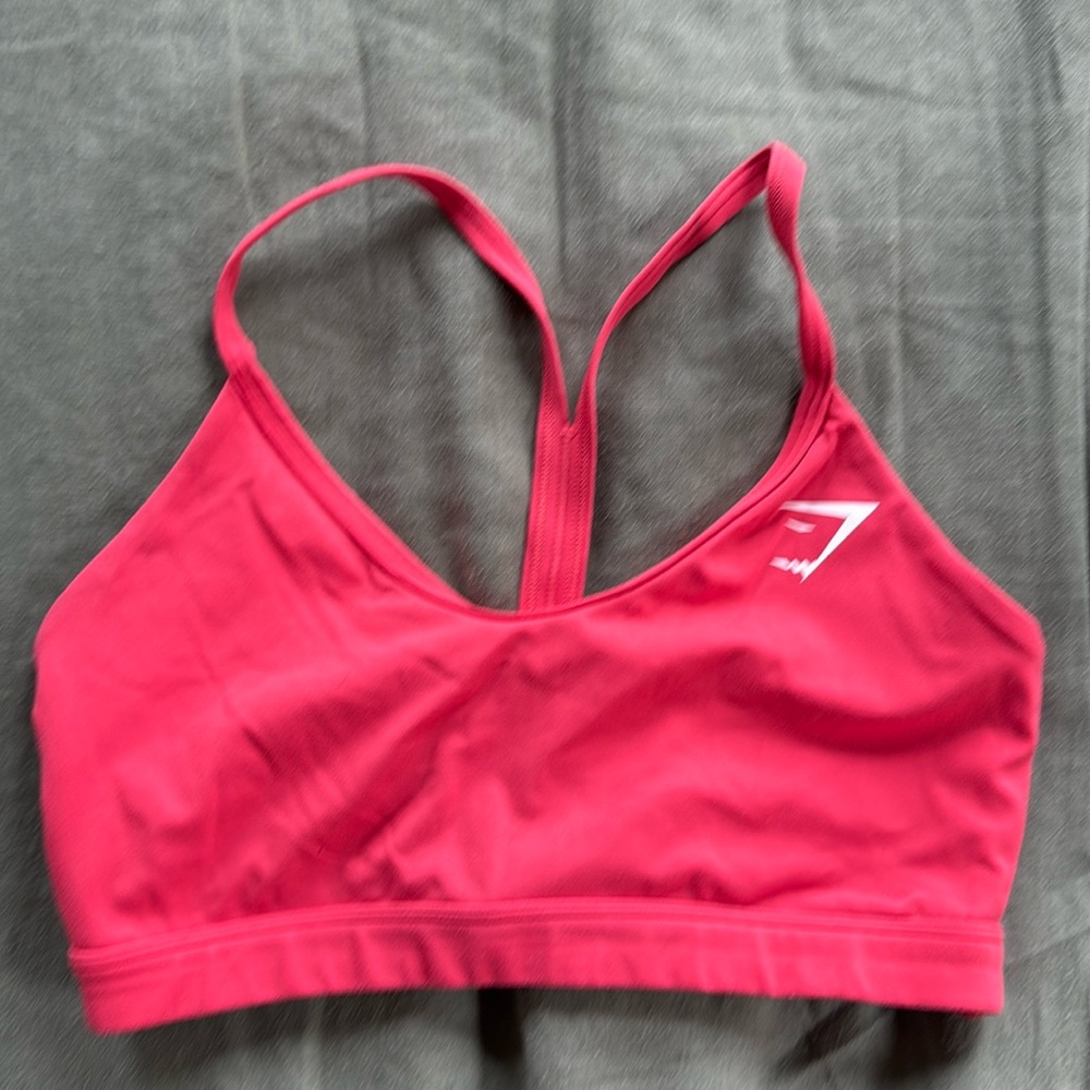 Gymshark Women's Red Sports Bra
